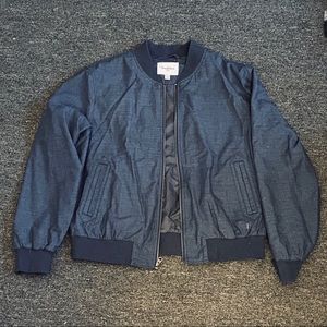 Goodfellow & Co. Blue Bomber Jacket - Sz L